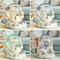 Christmas Snow Globe - Village Style Musical Snow Globe with Color Changing Led Lights, Christmas Decorations with Music Box Gifts for Girls Kids, Decorations for Christmas & Birthday